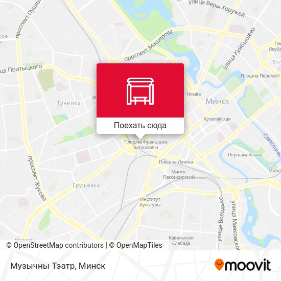 Карта Музычны Тэатр