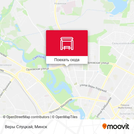 Карта Веры Слуцкай