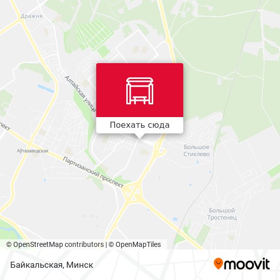 Карта Байкальская