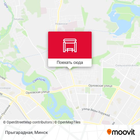 Карта Прыгарадная