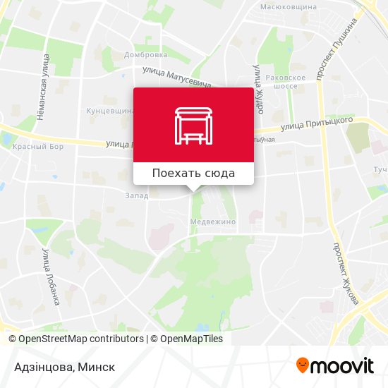 Карта Адзінцова