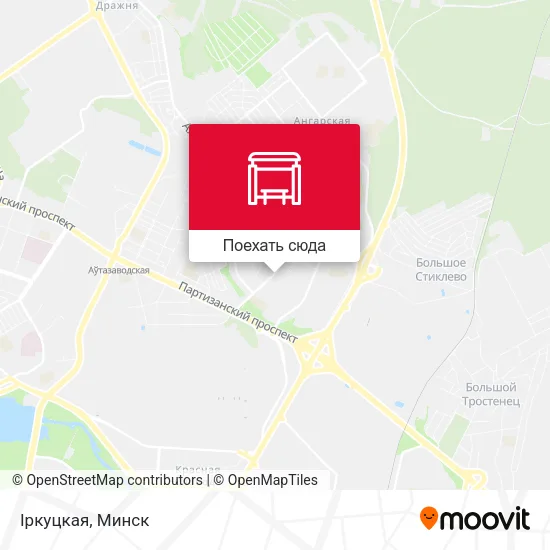 Карта Іркуцкая