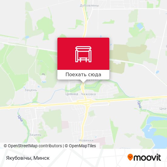 Карта Якубовічы