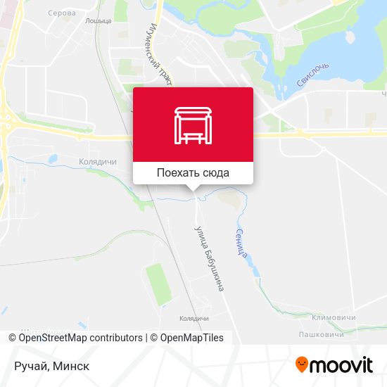 Карта Ручай