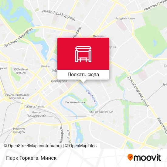 Карта Парк Горкага