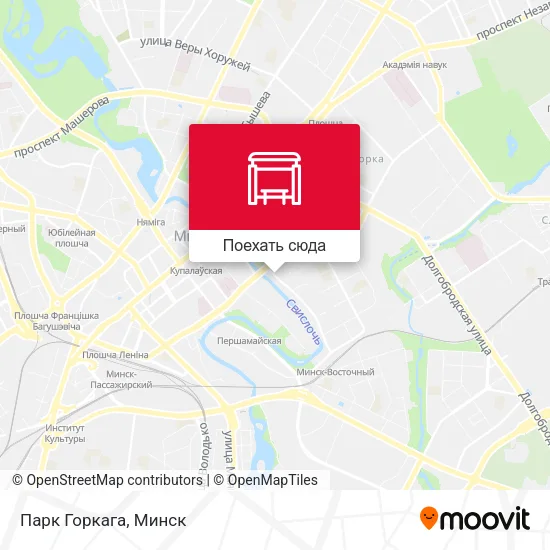 Карта Парк Горкага