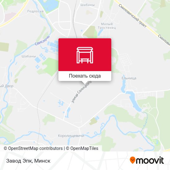 Карта Завод Эпк