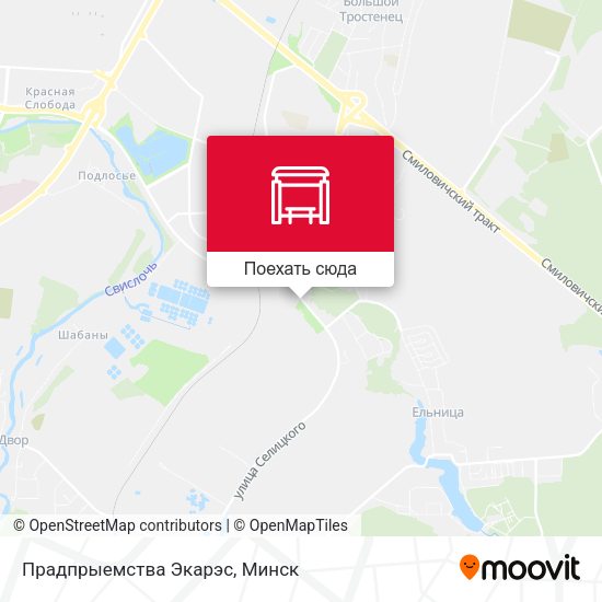 Карта Прадпрыемства Экарэс