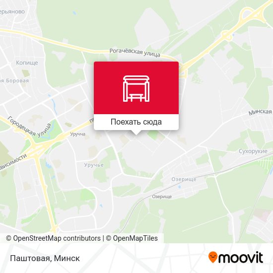 Карта Паштовая