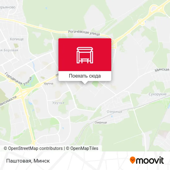 Карта Паштовая