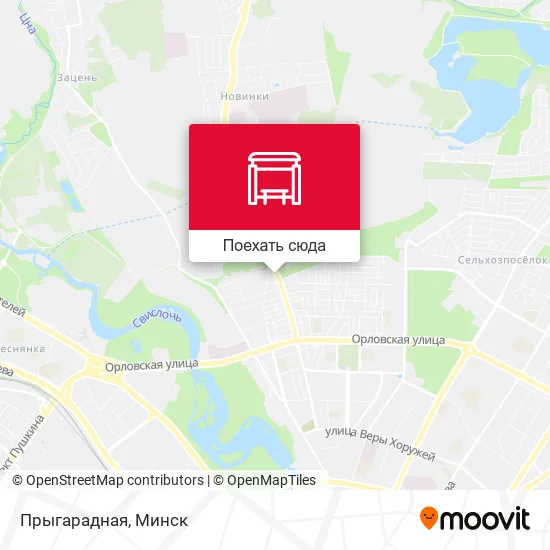 Карта Прыгарадная