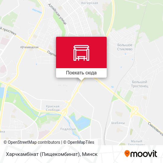 Карта Харчкамбінат (Пищекомбинат)