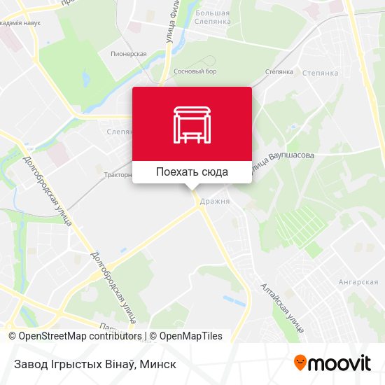 Карта Завод Ігрыстых Вінаў