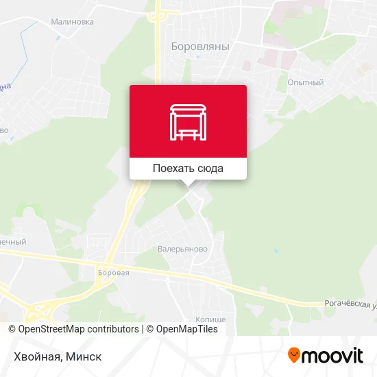 Карта Хвойная