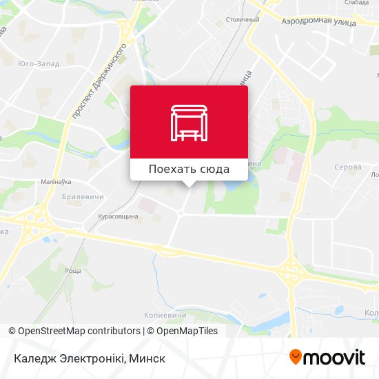 Карта Каледж Электронікі