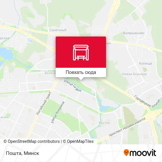 Карта Пошта