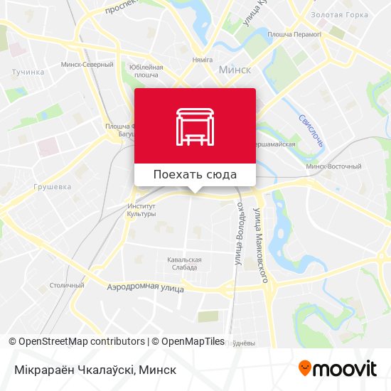 Карта Мікрараён Чкалаўскі