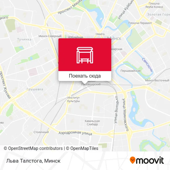 Карта Льва Талстога