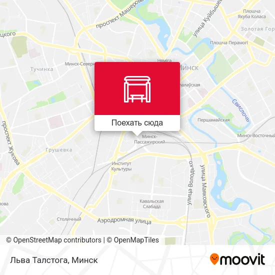 Карта Льва Талстога
