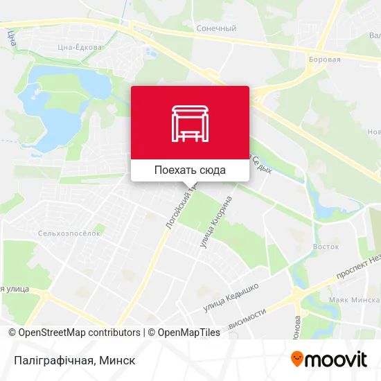 Карта Паліграфічная