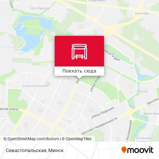 Карта Севастопальская