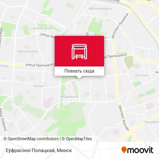 Карта Еўфрасінні Полацкай