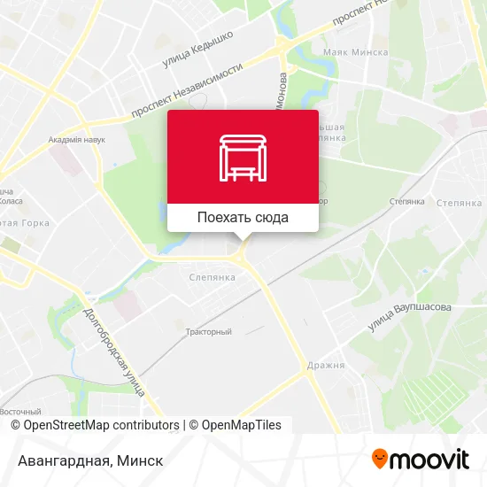 Карта Авангардная