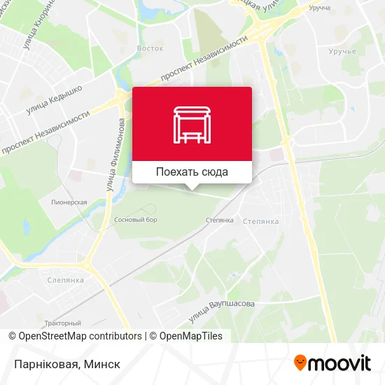 Карта Парніковая