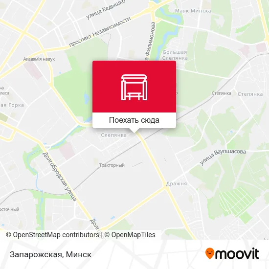 Карта Запарожская