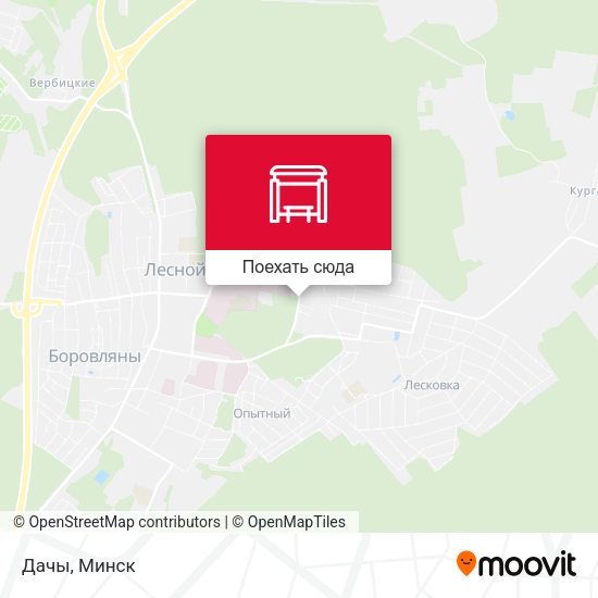 Карта Дачы