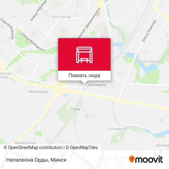 Карта Напалеона Орды