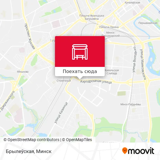 Карта Брылеўская