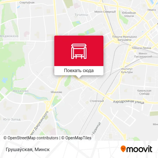 Карта Грушаўская