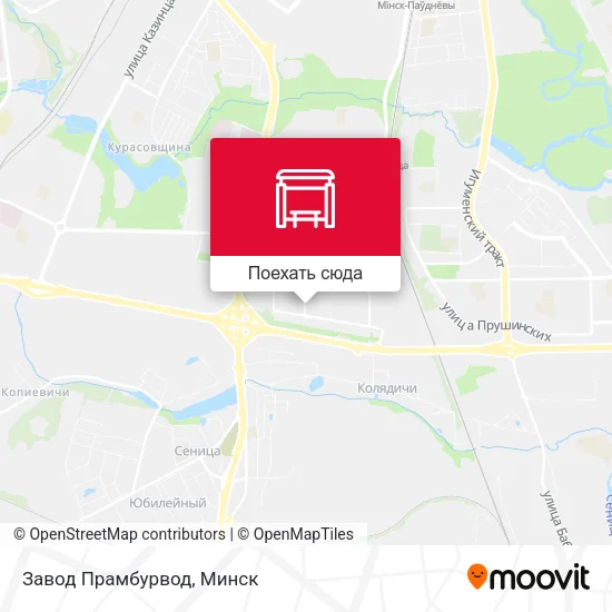 Карта Завод Прамбурвод