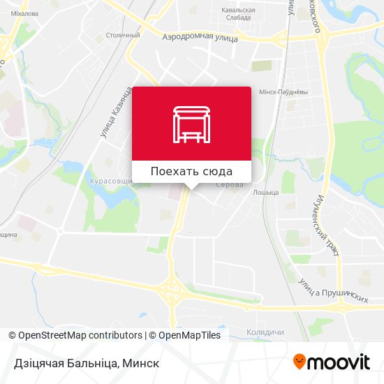 Карта Дзіцячая Бальніца