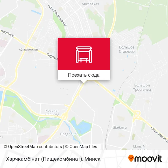 Карта Харчкамбінат (Пищекомбинат)