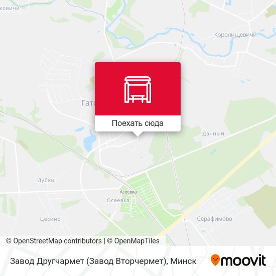 Карта Завод Другчармет (Завод Вторчермет)