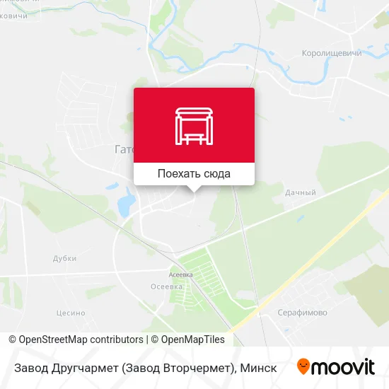 Карта Завод Другчармет (Завод Вторчермет)