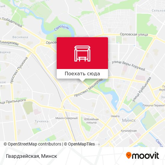 Карта Гвардзейская