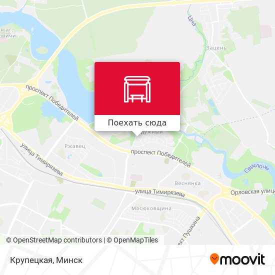 Карта Крупецкая