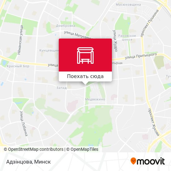 Карта Адзінцова
