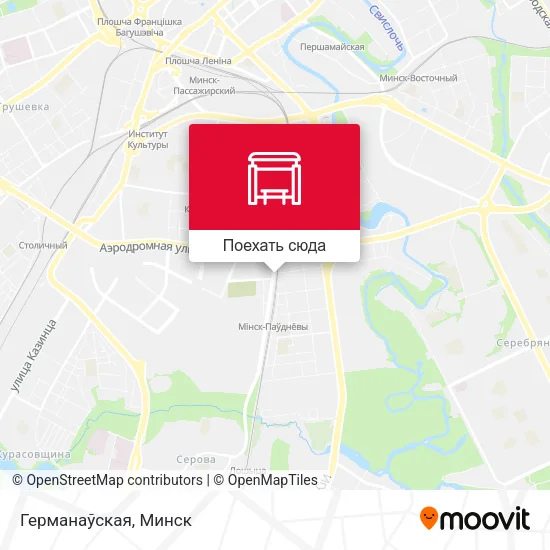 Карта Германаўская
