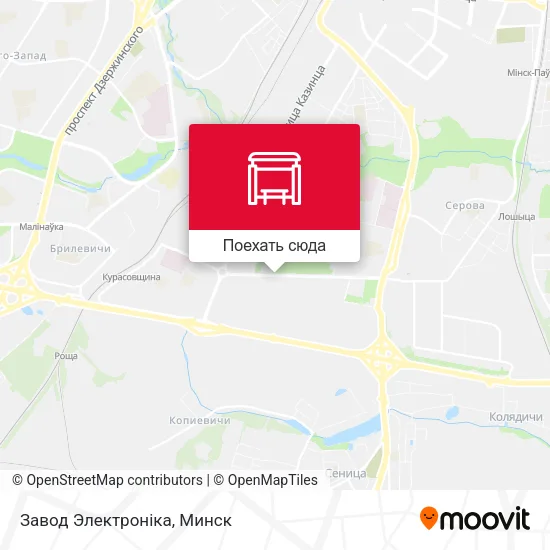 Карта Завод Электроніка