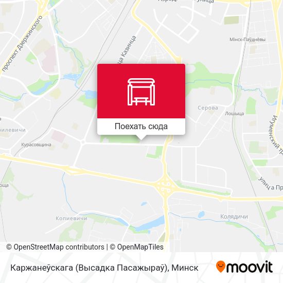 Карта Каржанеўскага (Высадка Пасажыраў)