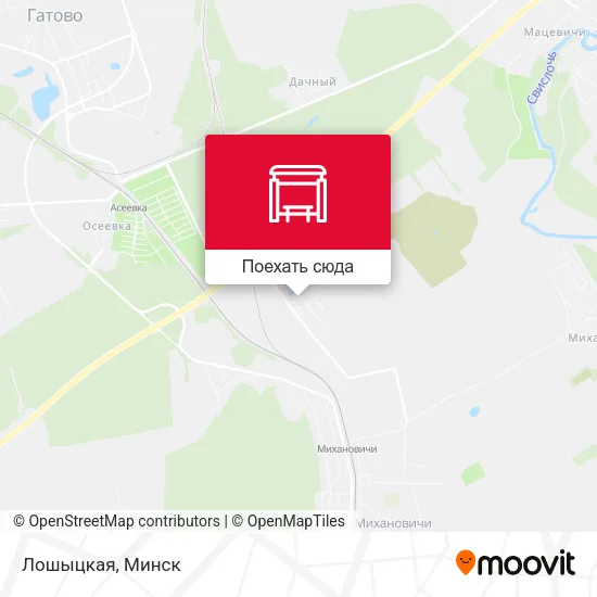 Карта Лошыцкая