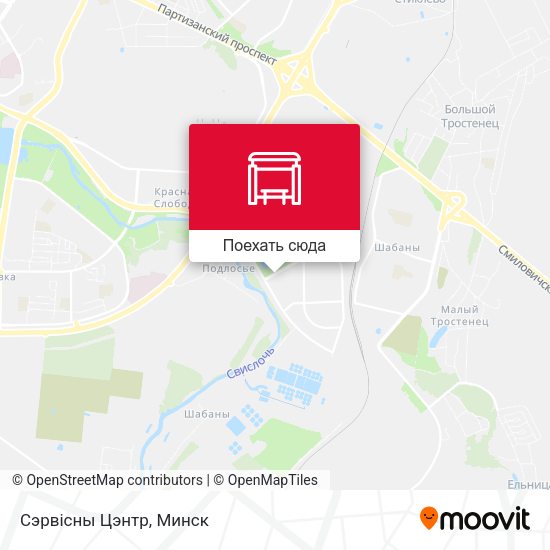 Карта Сэрвісны Цэнтр