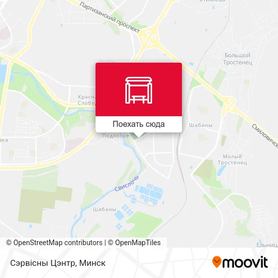 Карта Сэрвісны Цэнтр