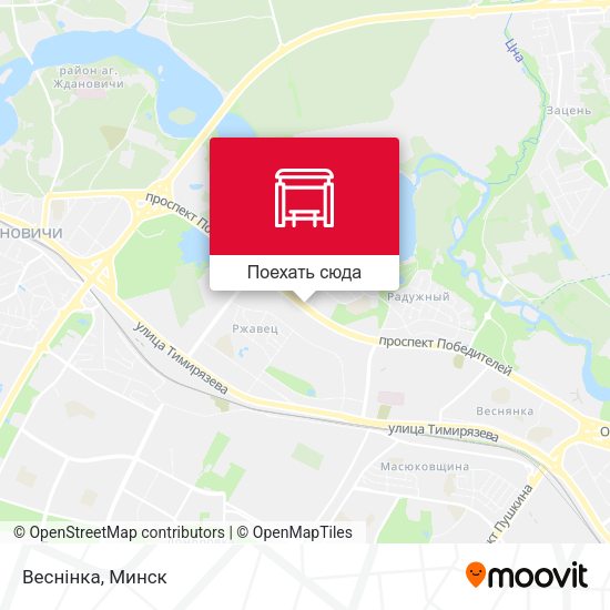 Карта Веснінка