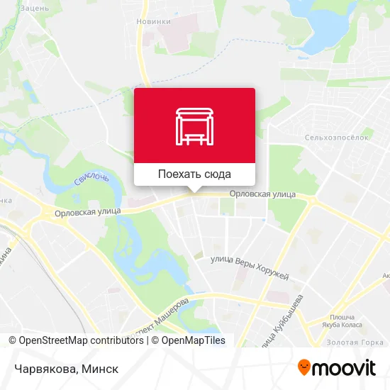 Карта Чарвякова