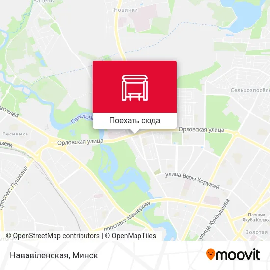 Карта Нававіленская